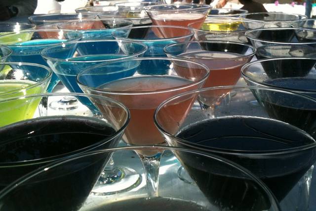 Variedad de cócteles