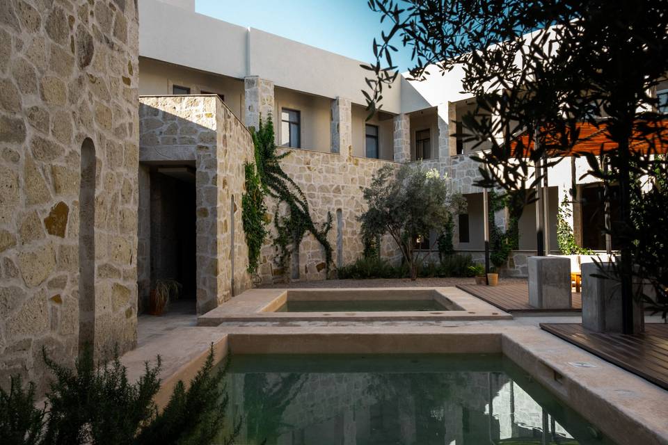 Patio central