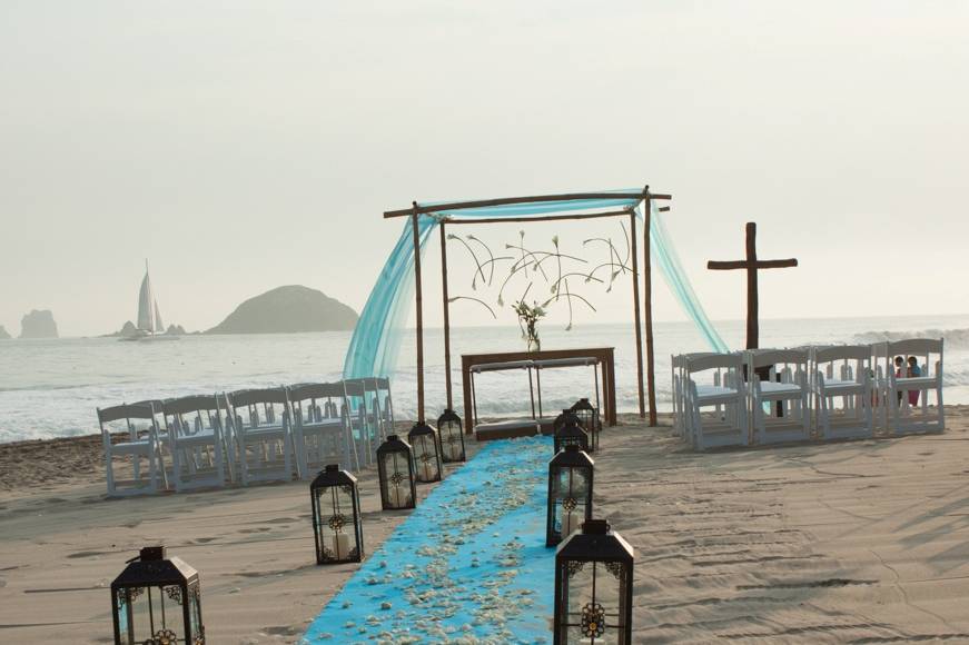 Ceremonias en playa