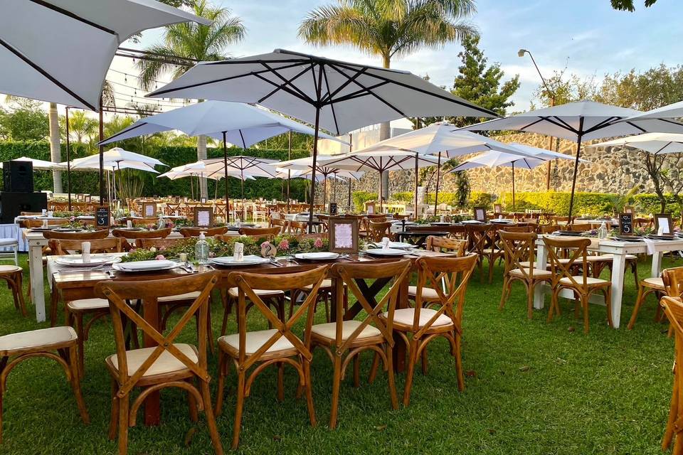 Jardines para eventos imperio de vitto