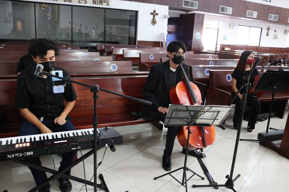 Trío musical para iglesia