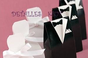 Cajas para dulces novios