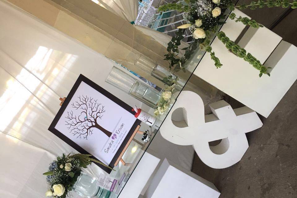 Árbol Boda en el evento