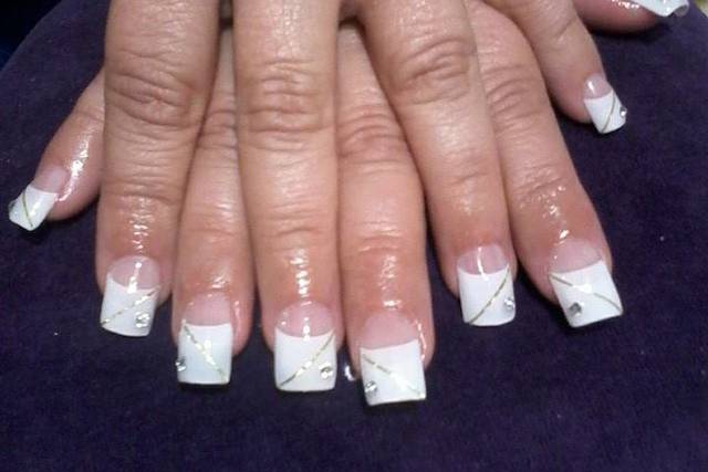 French con cintilla y piedra