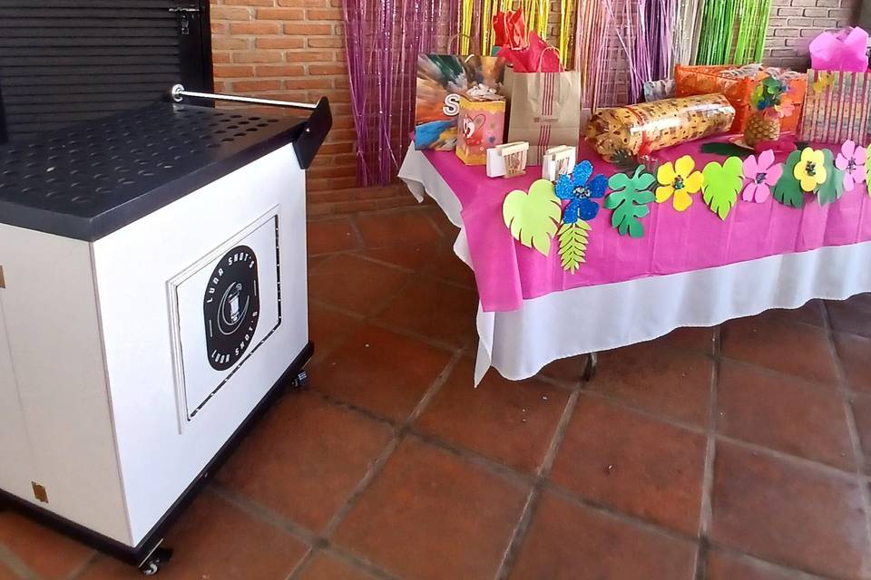 Carrito de shots para eventos
