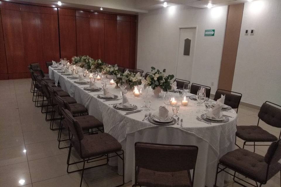 Banquete mesa imperial