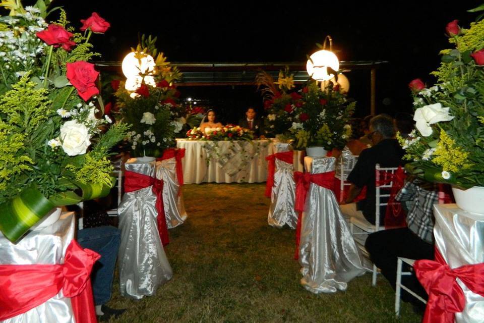 Cobertura de la boda