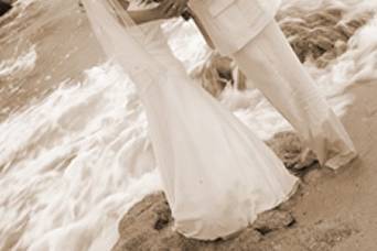 Una boda en playa y en mar
