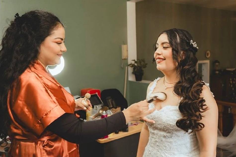 Maquillaje y peinado Nupcial