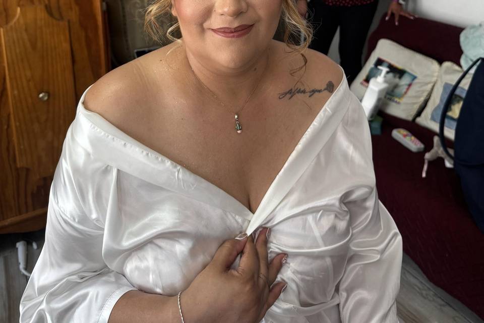 Maquillaje y peinado Nupcial