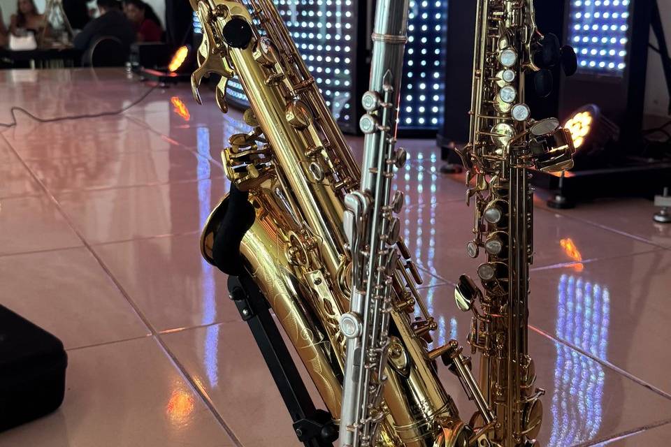 Listo con todo el set