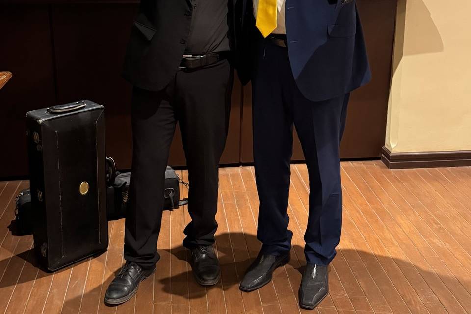 Con el papá de la Novia