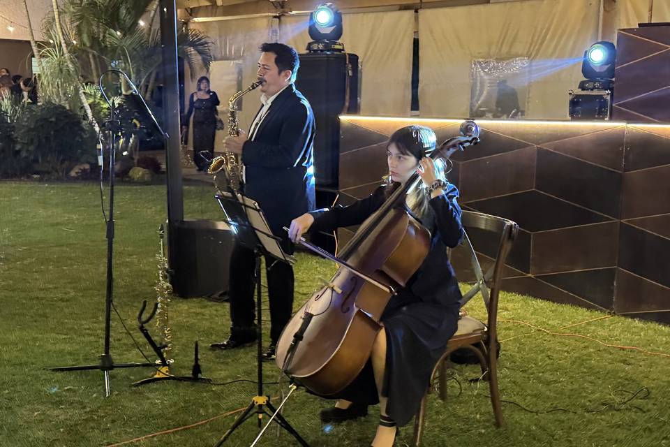 Recepción con dueto