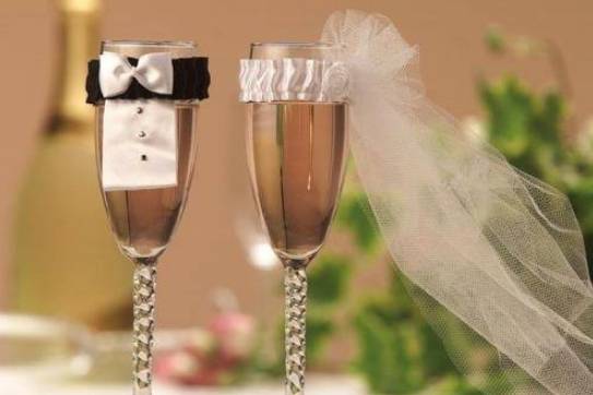 Copas para el brindis