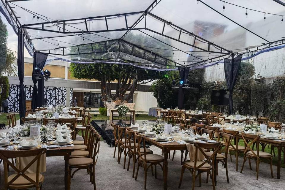 Carpa transparente