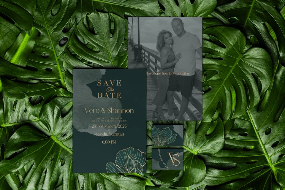 Save the Date Vero & Shannon