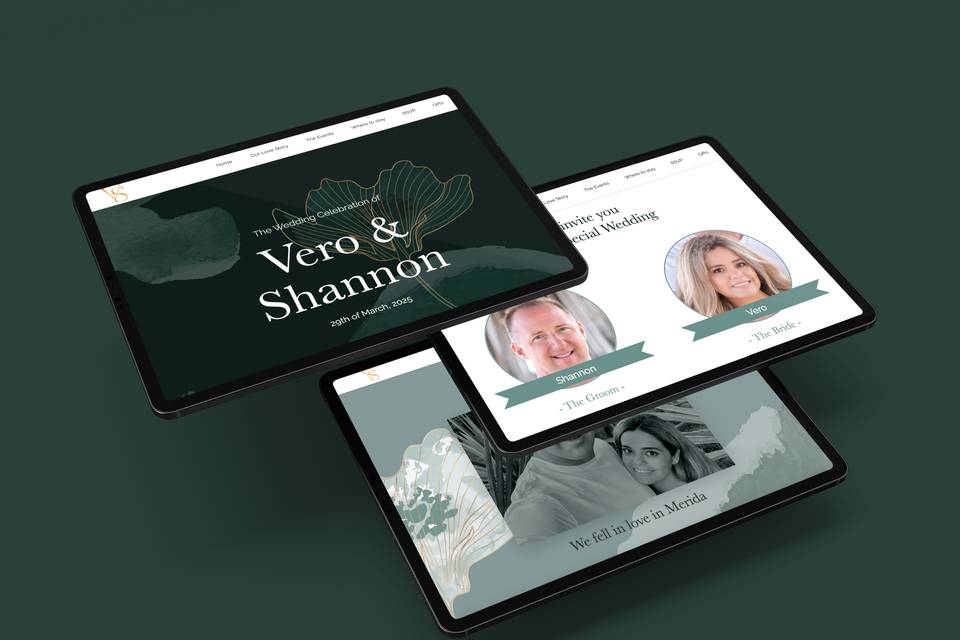 Website Vero&Shannon