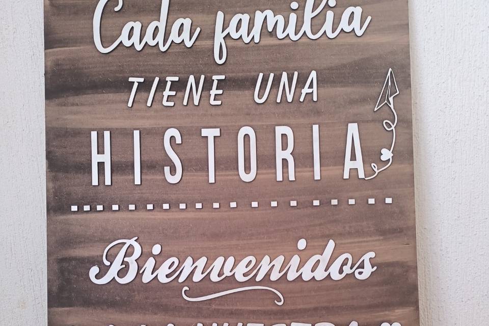 Cuadro nuestra historia