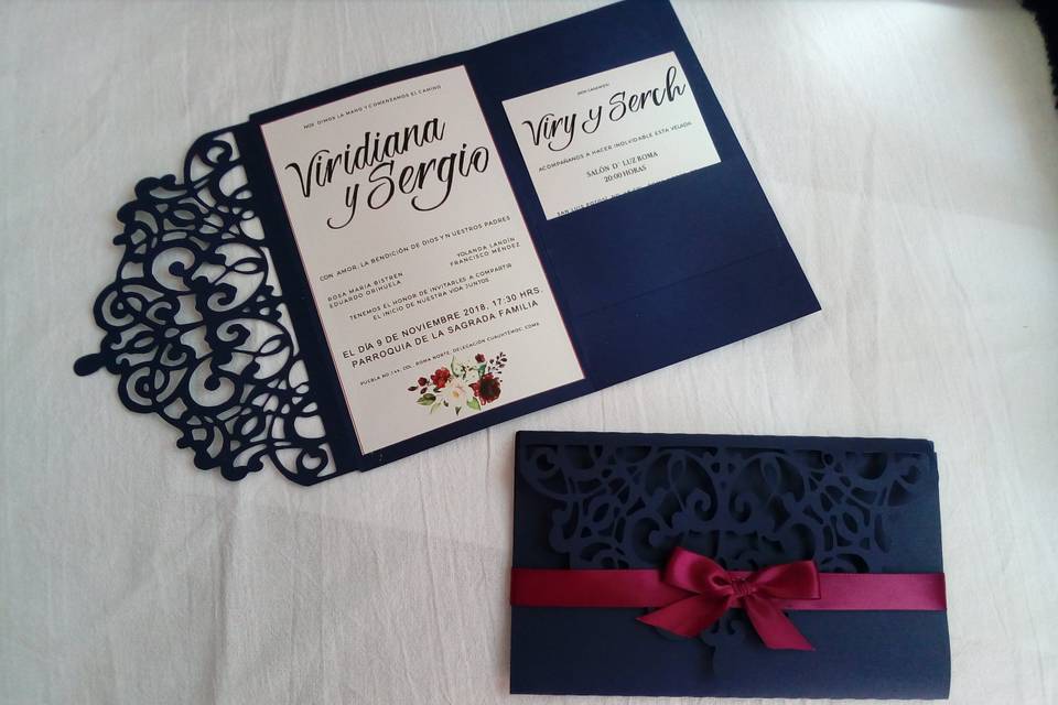 Invitación ornamental