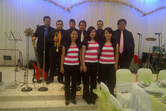 En el escenario