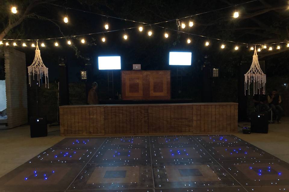 Todo listo para bailar