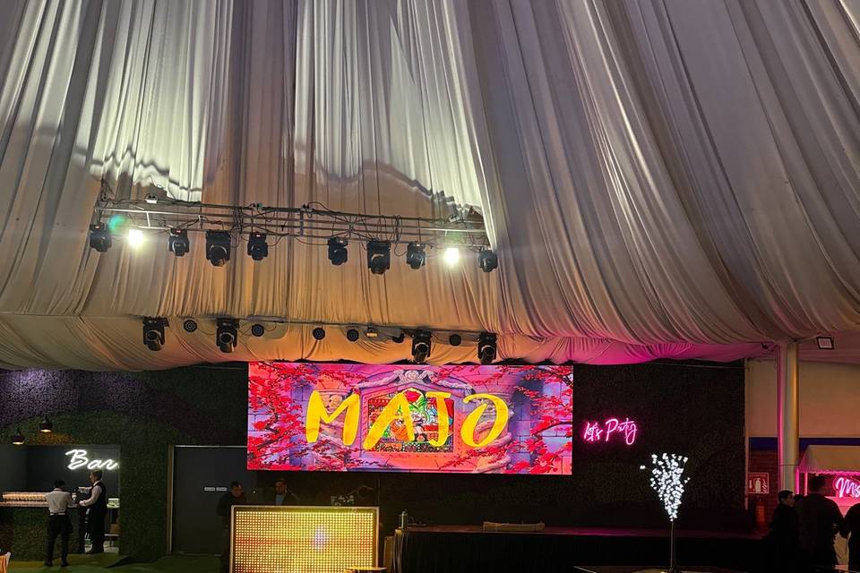 Pantalla de leds gigante