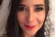 Belleza novia pelo largo