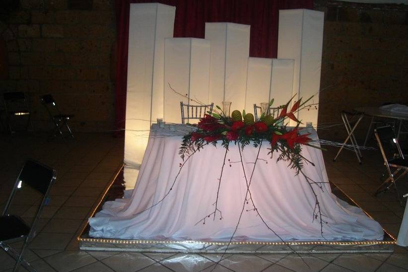 Mesa de novios