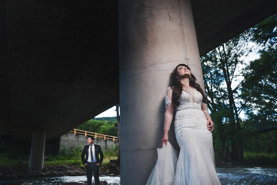 Trash the dress