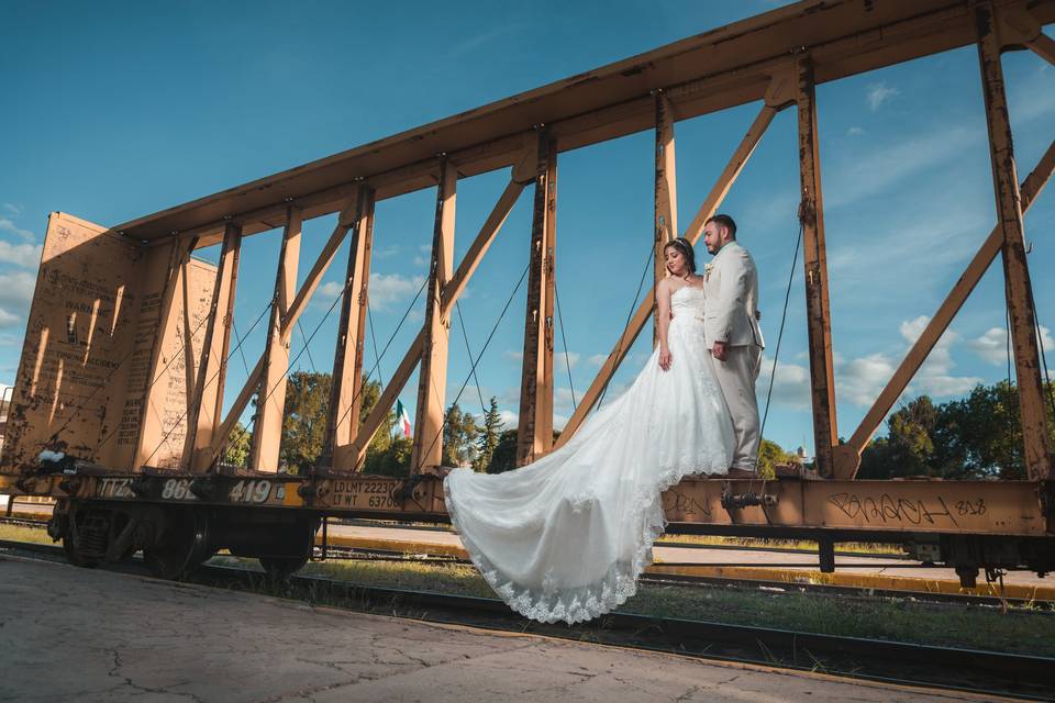 Trash the dress