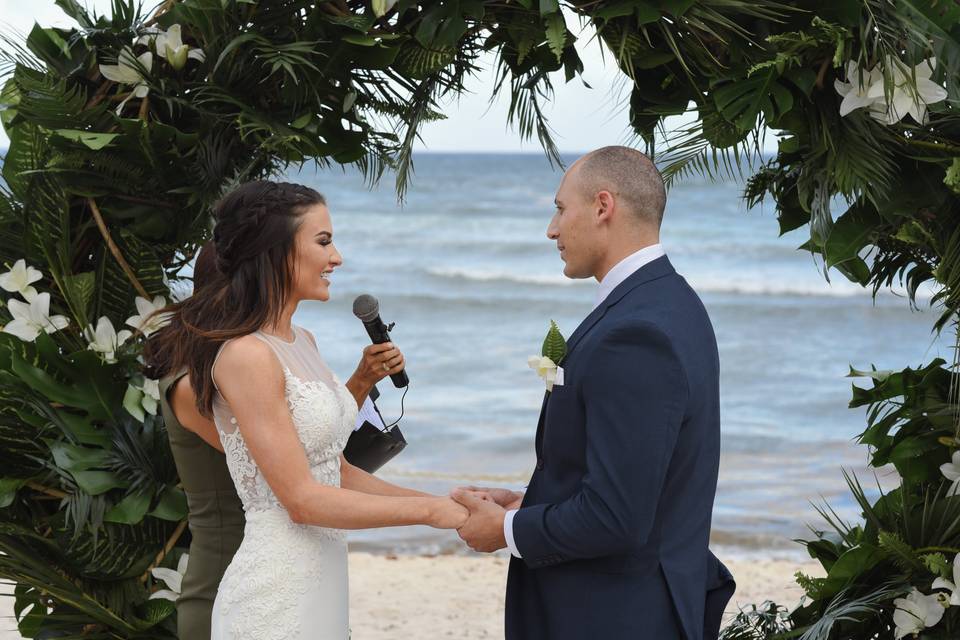 Ceremonia playa