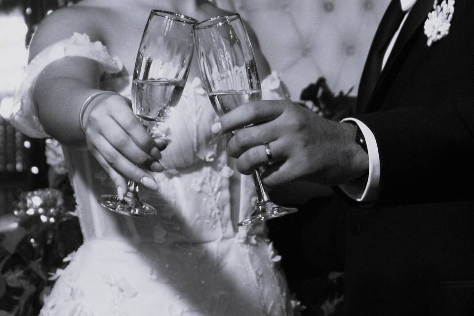 Captura de fotos durante la fiesta