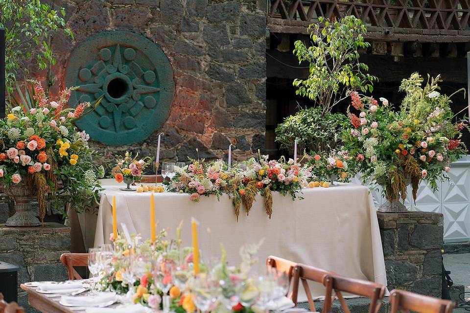 Mesa de novios