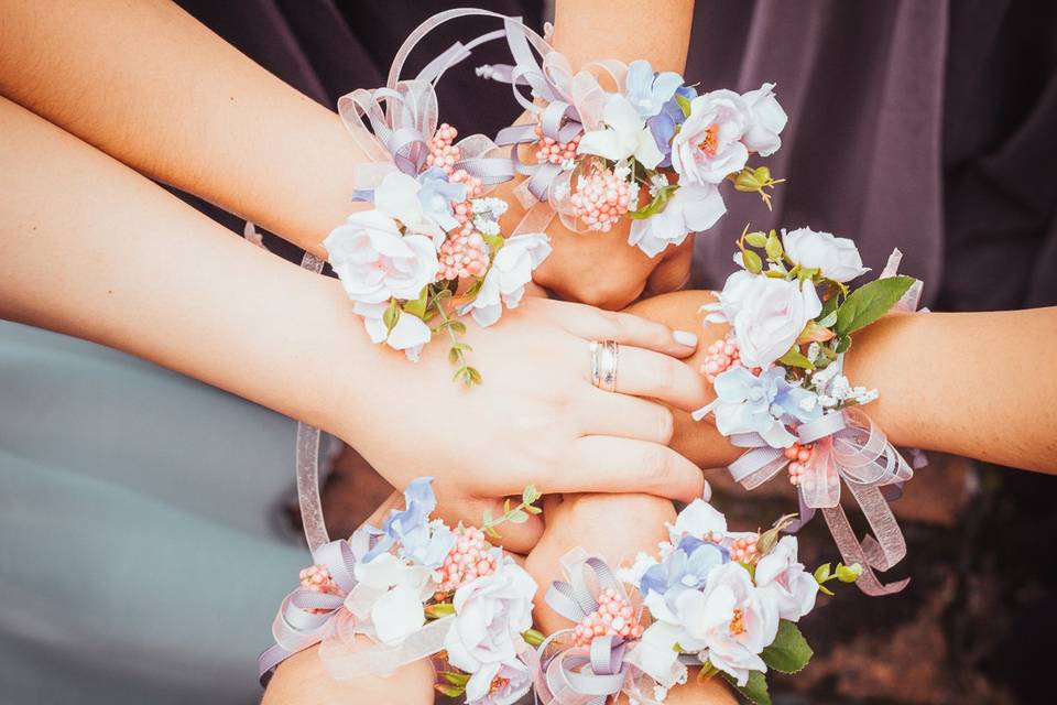 Corsage de damas de honor