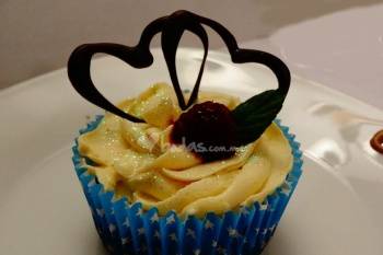 Cupcake frambuesa