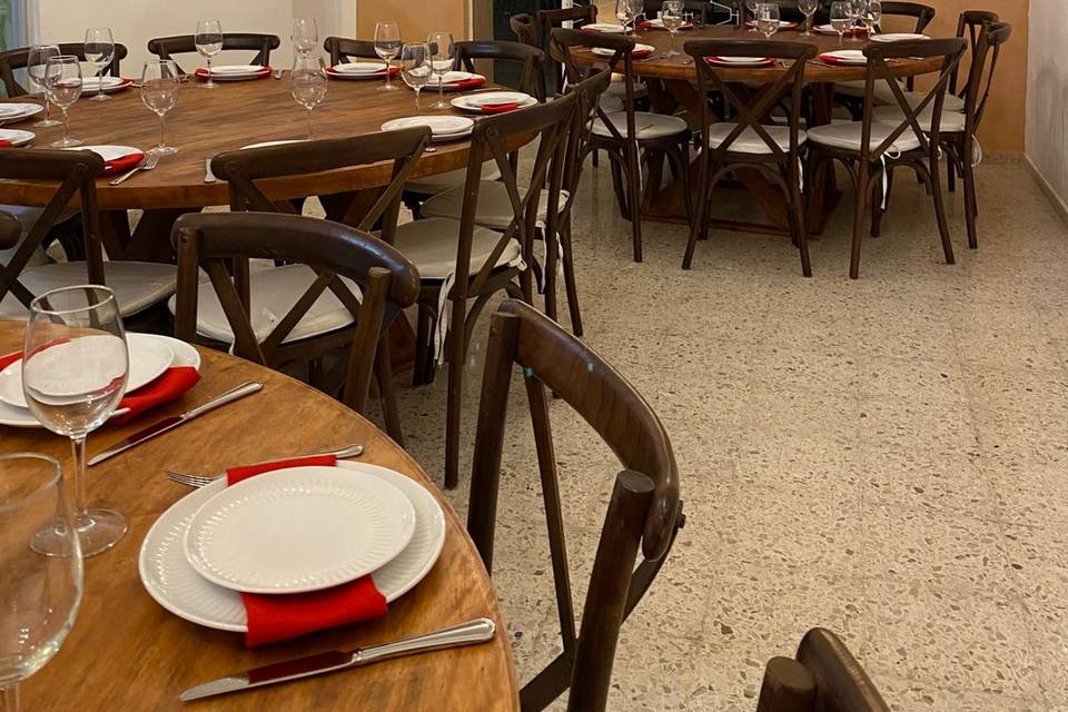 Casa montaje 30 personas