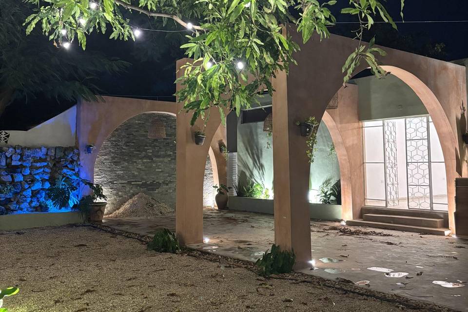 Los arcos de noche