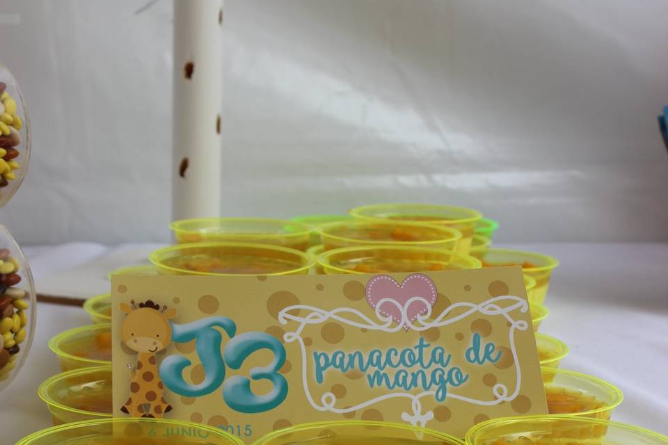 Panacotta de mango