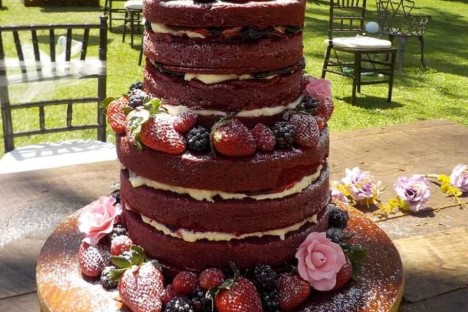 Naked cake