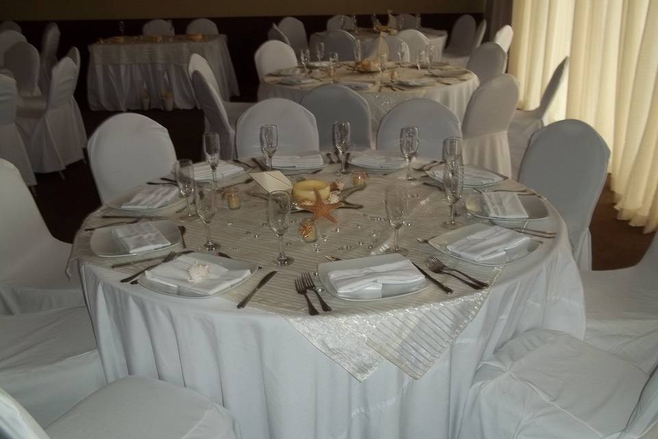Montaje de recepción