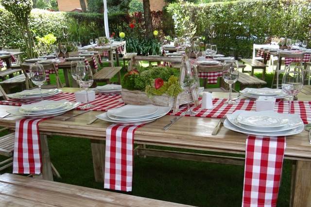 Decoraciones en el jardín