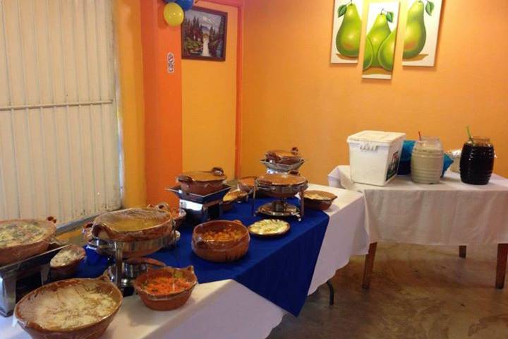 Mesa de buffet