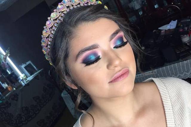 Abril vázquez make up