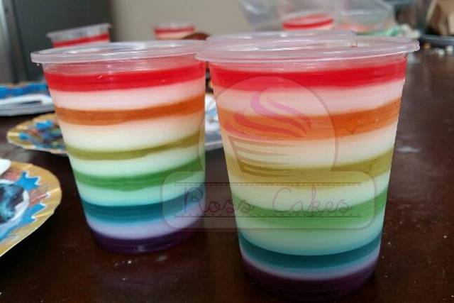 Gelatinas arcoiris