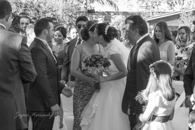 En el altar