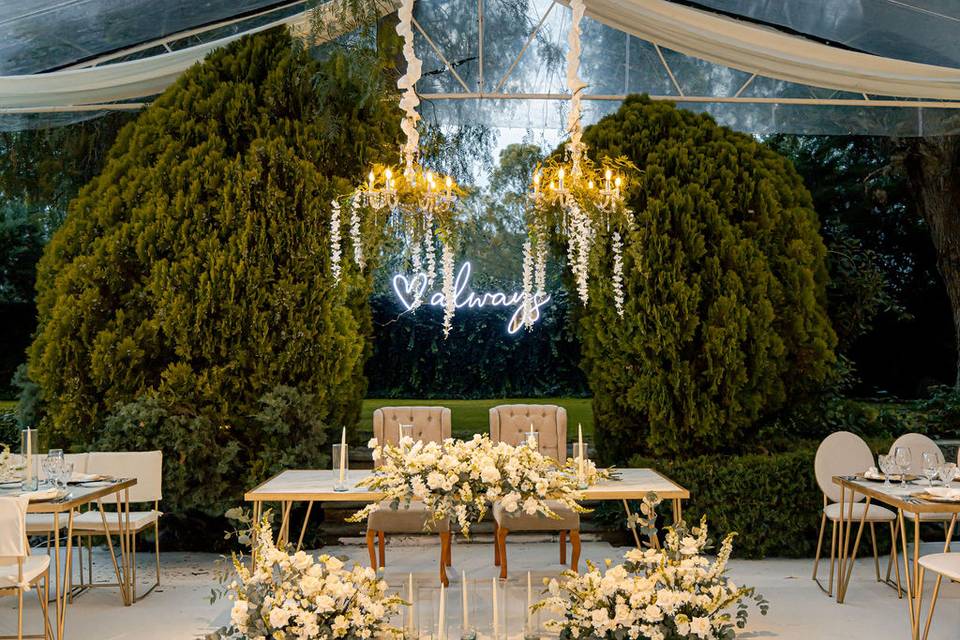 Mesa de novios