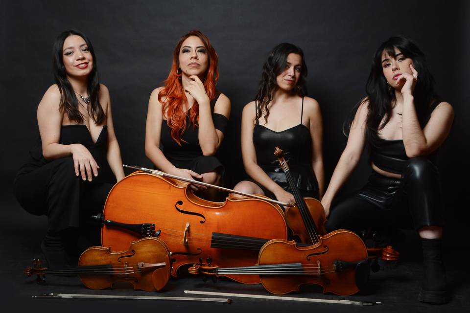 Cuarteto de cuerdas de mujeres