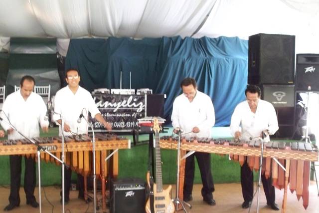 2 marimbas 5 músicos