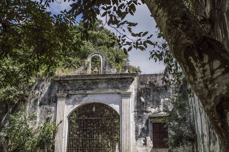 Entrada de la Hacienda