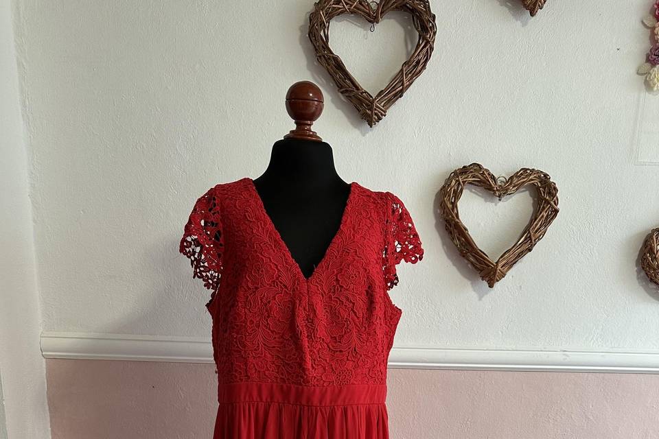 Vestido rojo